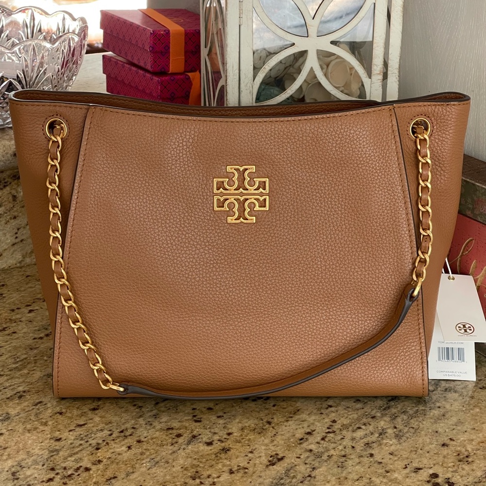 New Tory Burch large tan tote ❤️🔥 - Picture 2 of 15